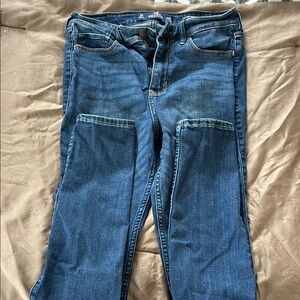 Hollister Women's Skinny Jeans in Deep Blue